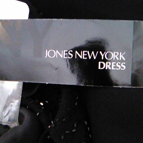 NWT Jones New York Black Evening Dress - Picture 11 of 13